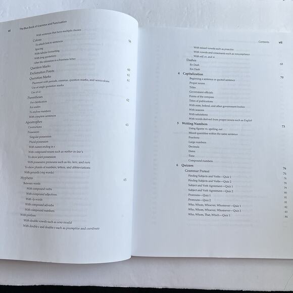 The Blue Book of Grammar and Punctuation by Jane Straus Paperback Textbook - Picture 6 of 12